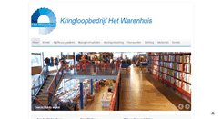 Desktop Screenshot of kringloopwarenhuis.nl
